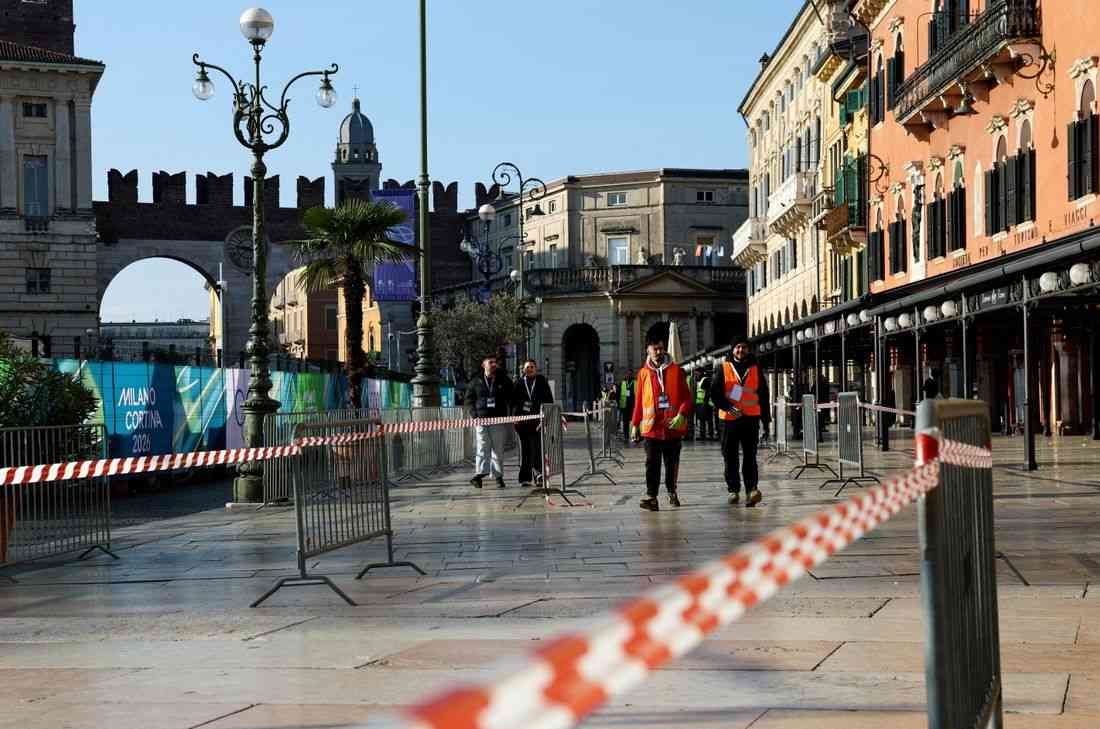 Olympics-'Magical' Italian Games close with celebration in ancient Verona Arena