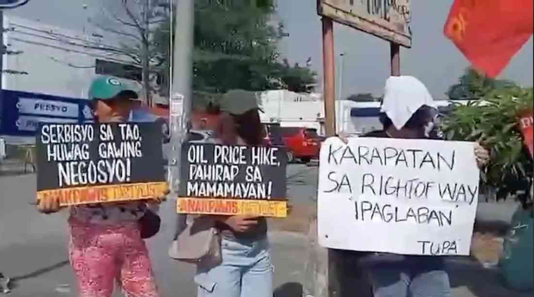 Groups rally against 5th straignt week of oil price hikes; DOE assures fair pricing