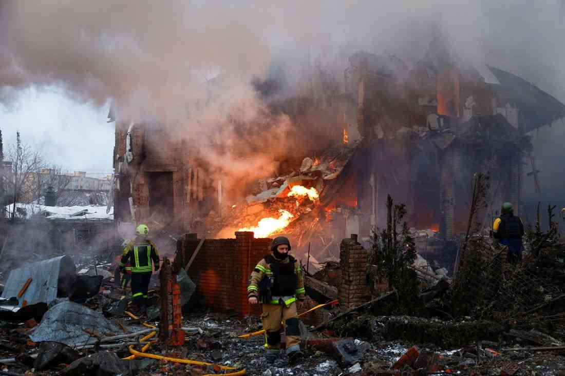 Russia hits Ukraine energy infrastructure with major missile, drone strikes, Kyiv says