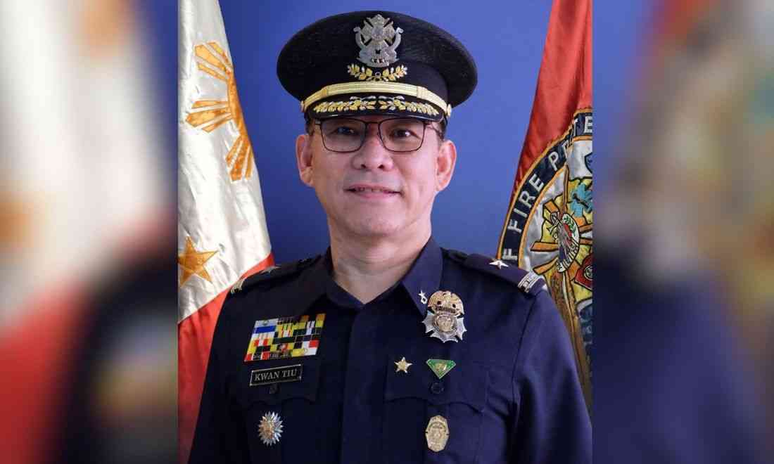 Wilberto Tiu named new Officer-in-Charge of BFP