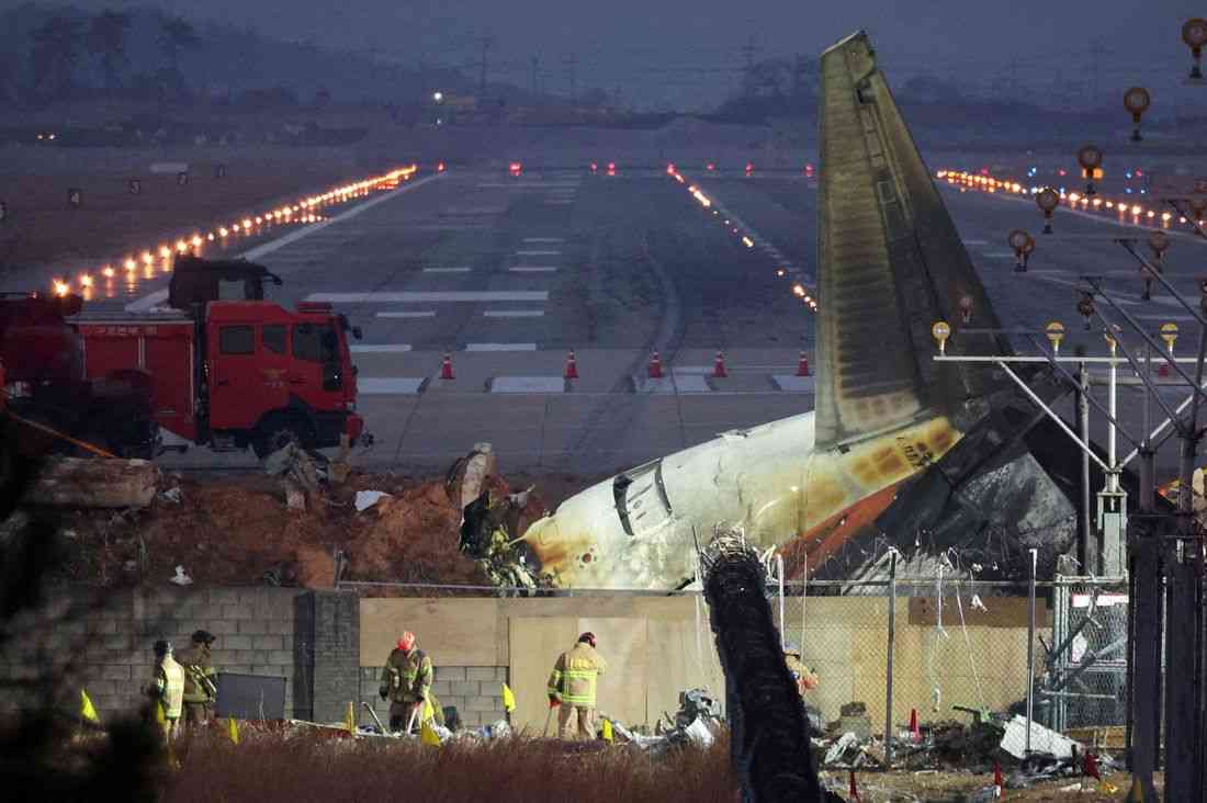 South Korea auditor finds cost-cutting, faulty approvals at Jeju Air crash site