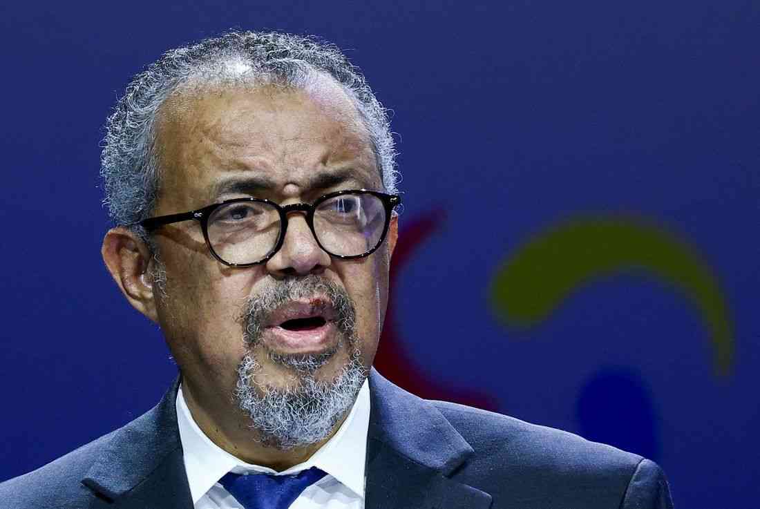 WHO chief Tedros says 12 dead in strike on primary healthcare center in Lebanon