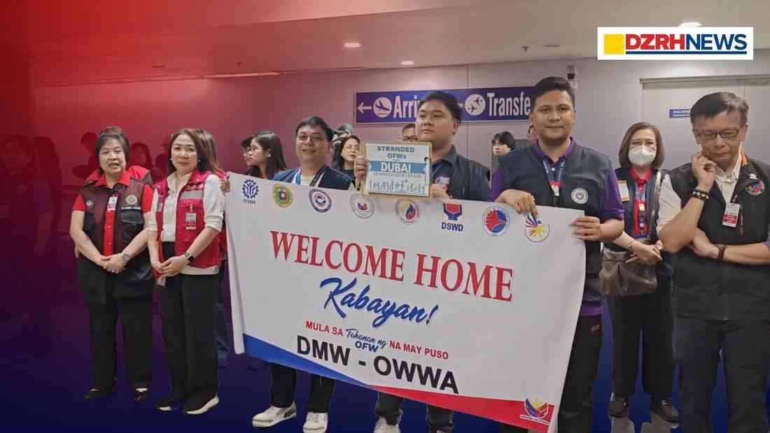 First batch of stranded Filipinos from Middle East returns to the Philippines – DMW