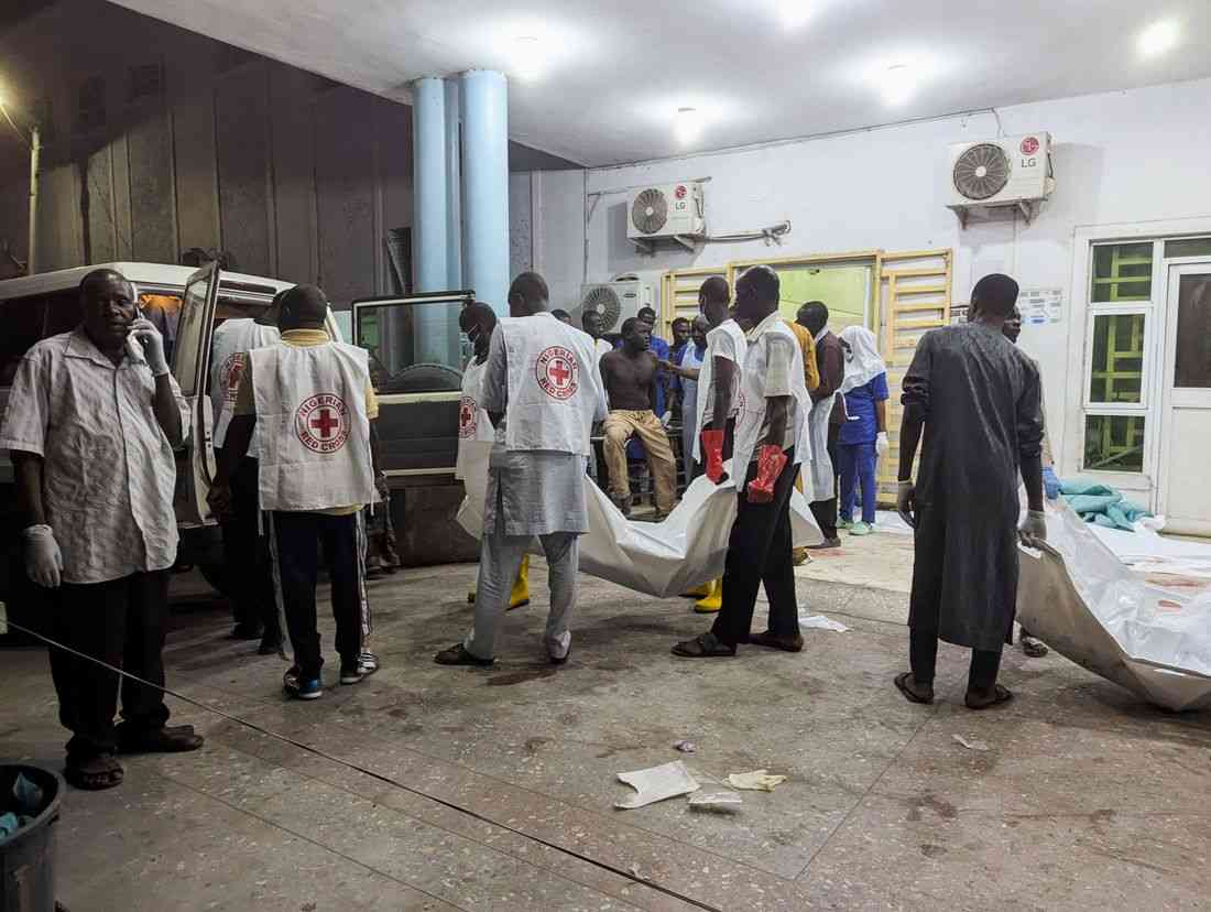 Multiple blasts hit northeast Nigeria's Maiduguri city, state governor and residents say