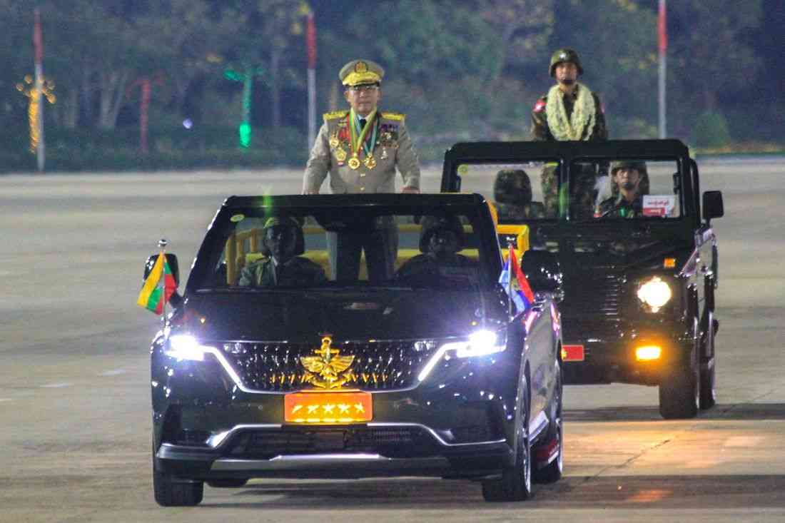 Myanmar military chief Min Aung Hlaing steps down, eyes presidency