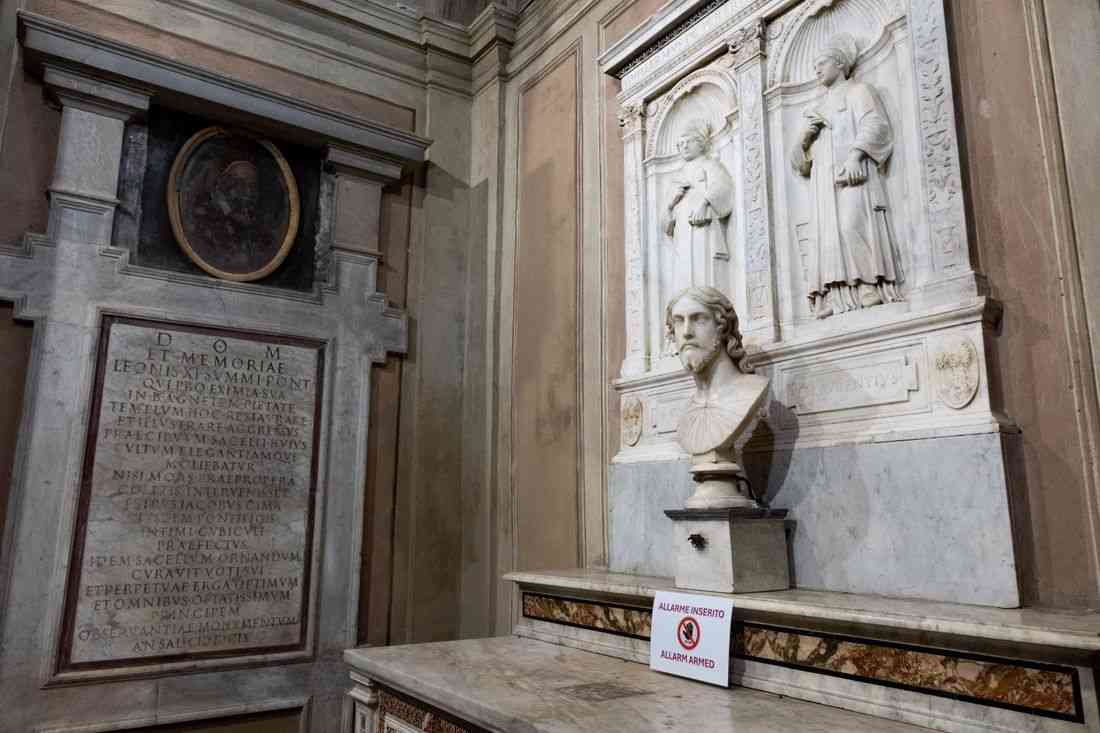 Italy basilica bust re-attributed to Michelangelo after centuries in obscurity