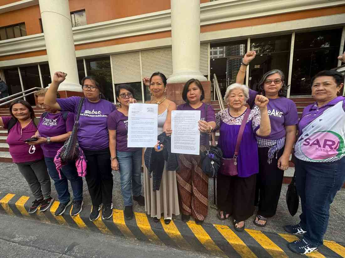 Women’s rights advocates file complaints vs. Suntay over lewd remarks