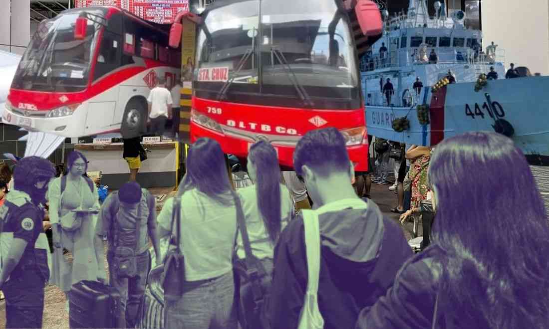 Holy Week pilgrimage: Filipinos travel back to their provinces