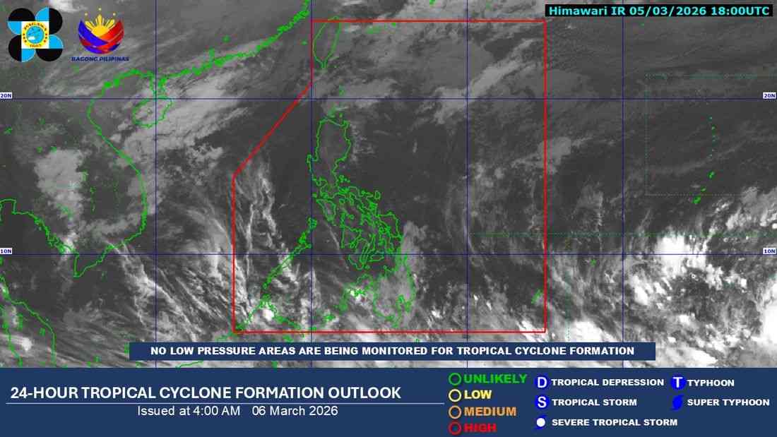 Amihan, easterlies to parts of PH on Friday — PAGASA