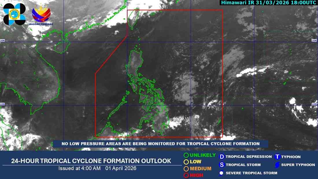 HPA extends over Northern Luzon — PAGASA