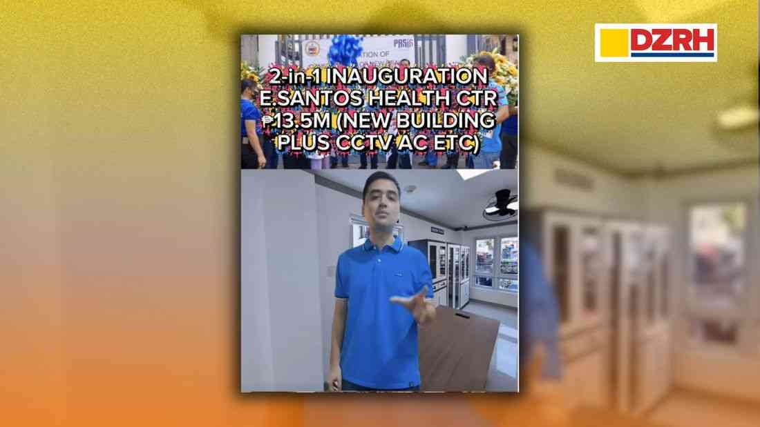 Mayor Vico Sotto’s ‘edited’ virtual tour of a health center in Pasig City delights netizens