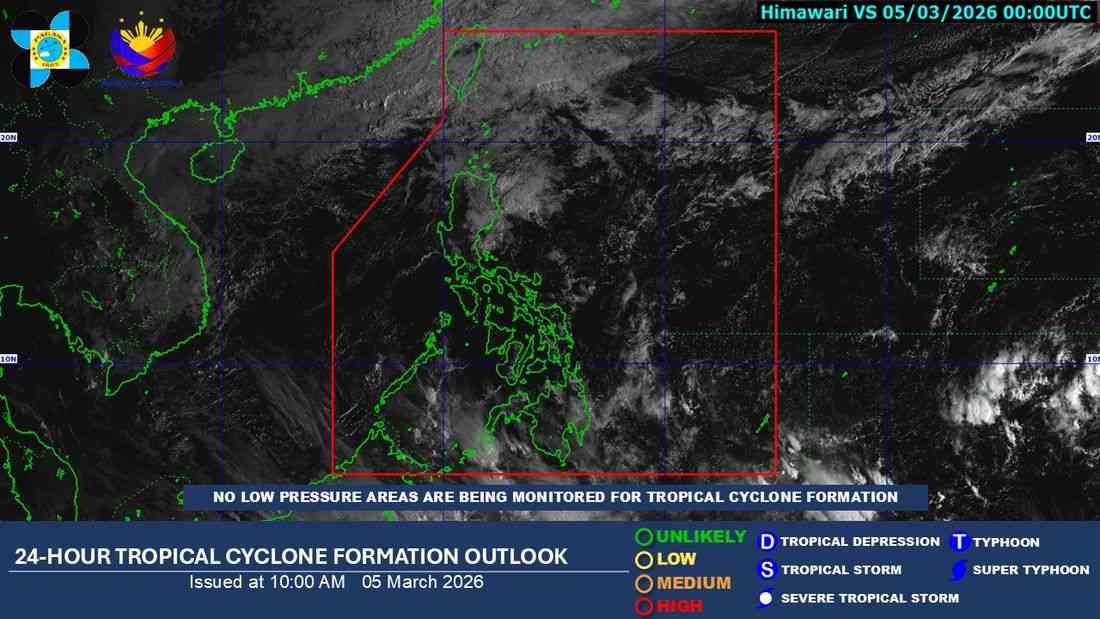 Amihan, easterlies to bring cloudy skies, rains in parts of PH — PAGASA