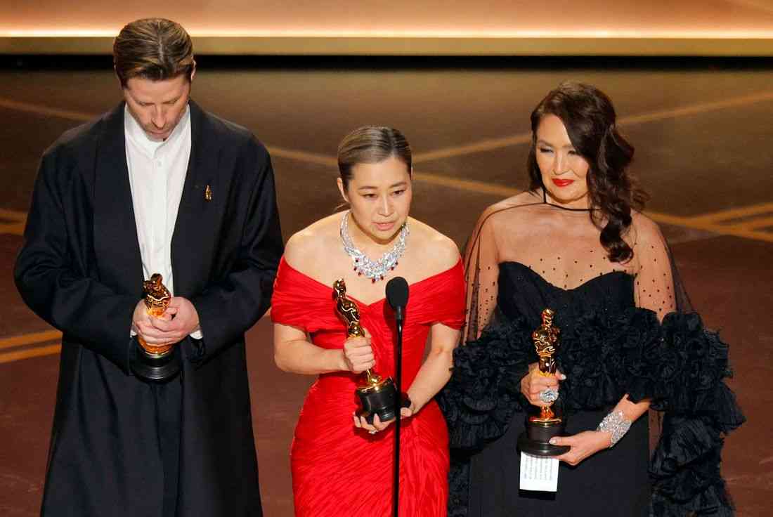 ‘KPop Demon Hunters’ wins best animated feature Oscar