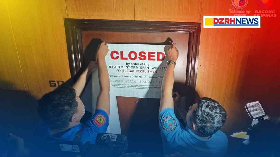 DMW shuts down illegal recruitment agency in Binondo, rescues aspiring OFWs from scam