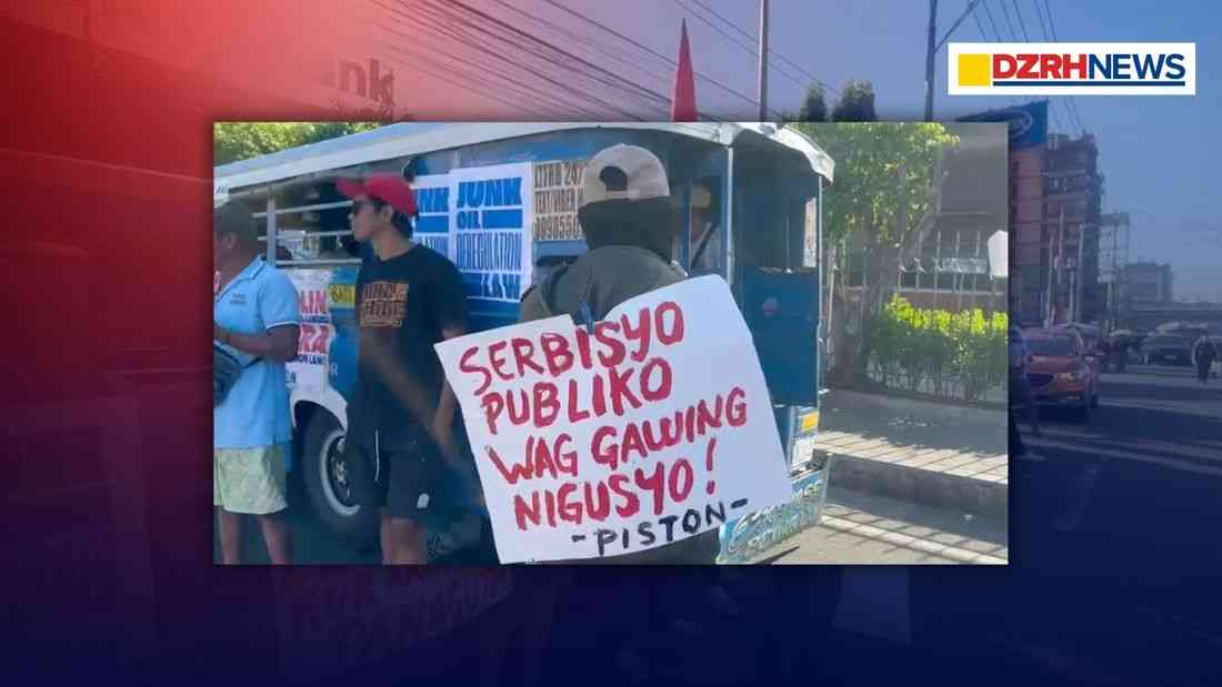 Over 1,000 jeepney drivers stage transport strike in Southern Metro Manila, warns of possible extension