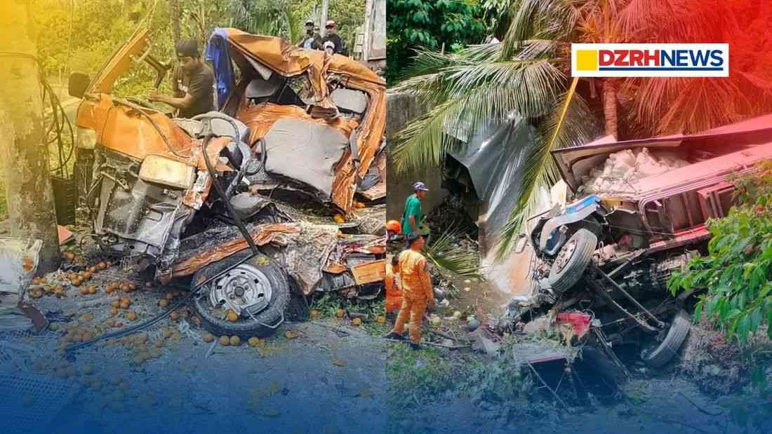 2 dead, 2 injured after truck plunges into ravine in Quezon Province