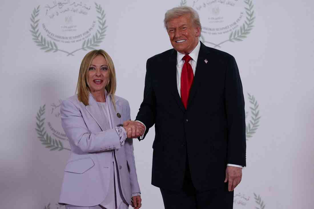 Trump praises Italy PM Meloni's willingness to help in U.S.-Israel war with Iran