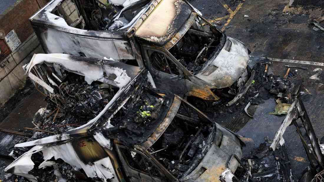 UK police arrest two men over arson attack on Jewish community ambulances