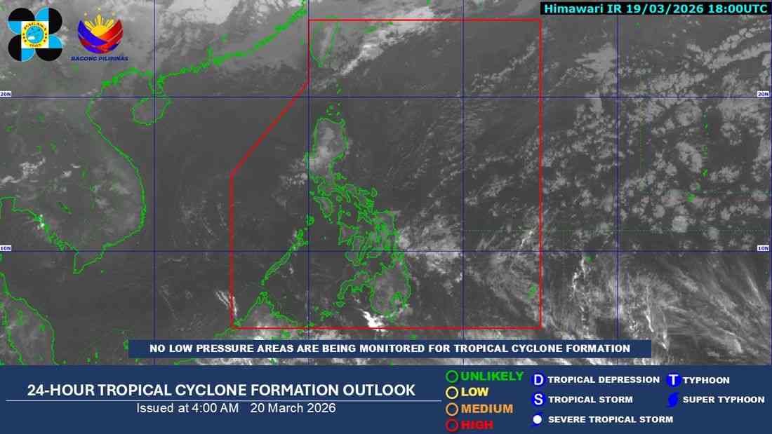 Amihan, easterlies to affect PH on Friday, March 20 — PAGASA