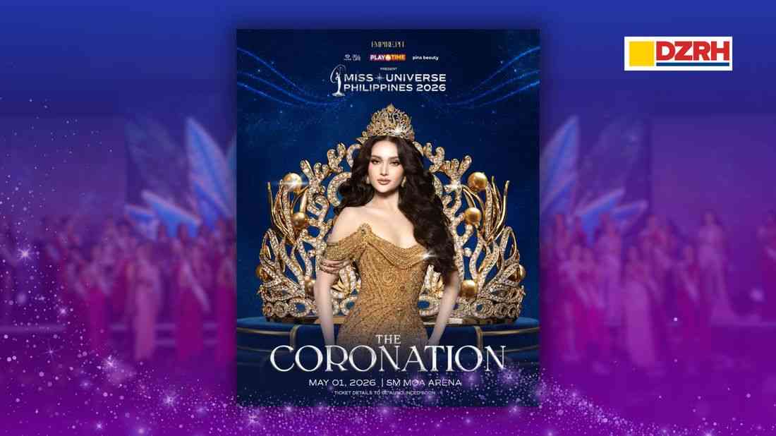 Miss Universe PH 2026 Coronation set for May 1 at MOA Arena