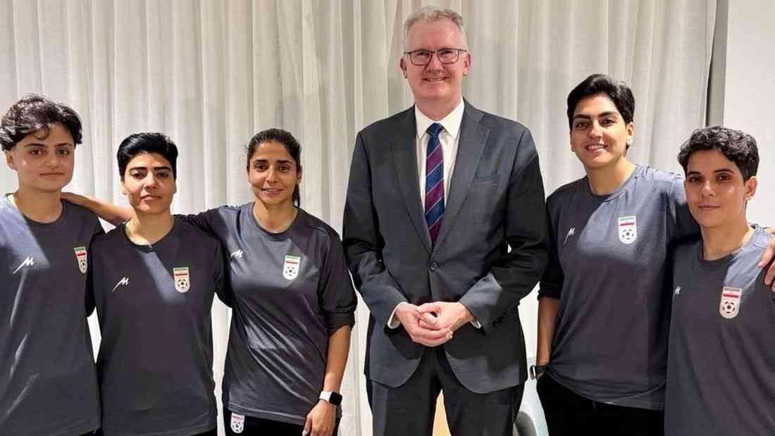 Five Iranian women's soccer players granted humanitarian visas in Australia