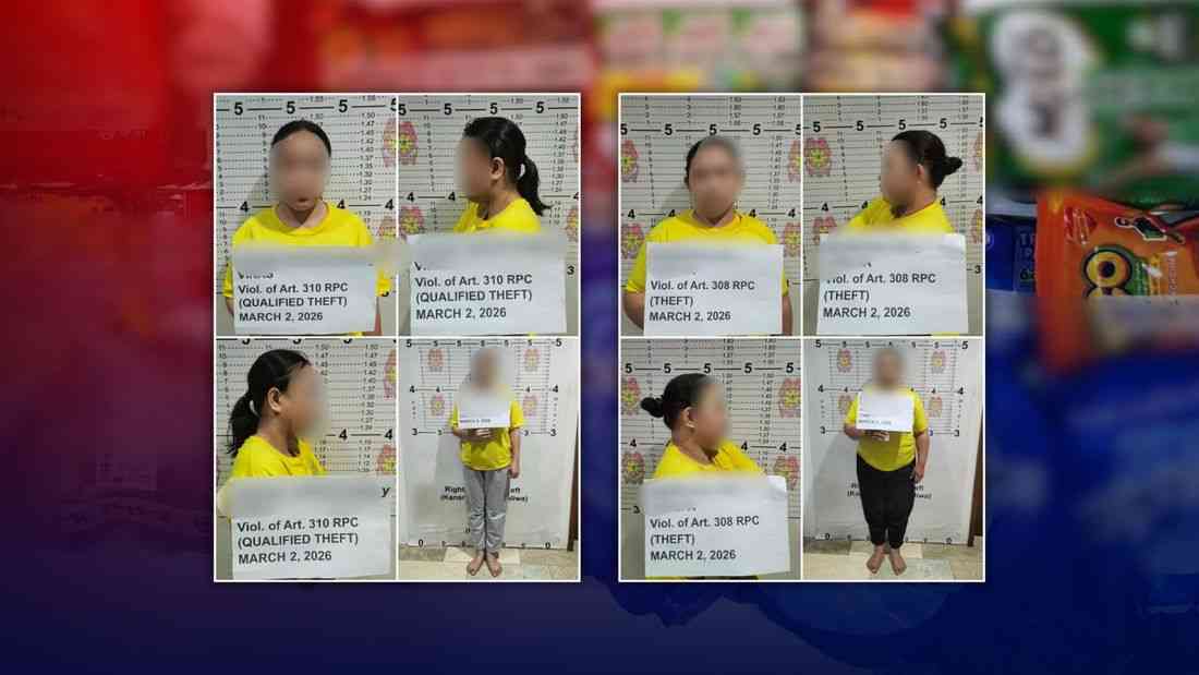 Two women including cashier nabbed for alleged grocery theft