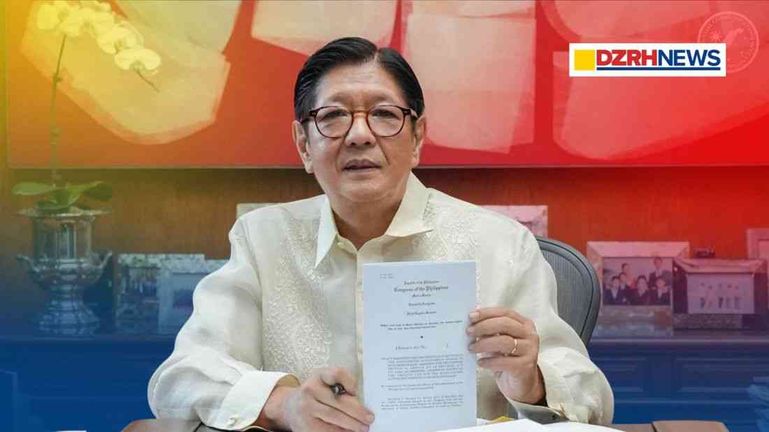 PBBM signs law resetting first regular BARMM elections to september 2026