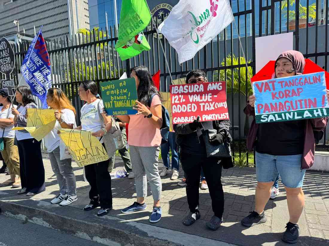 GABRIELA demands VAT for basic goods, excise tax for oil products scrapped