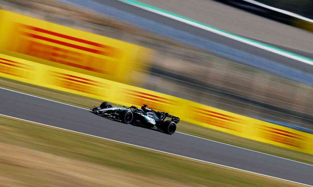 Motor racing-Russell edges Antonelli as Mercedes set early practice pace in Japan