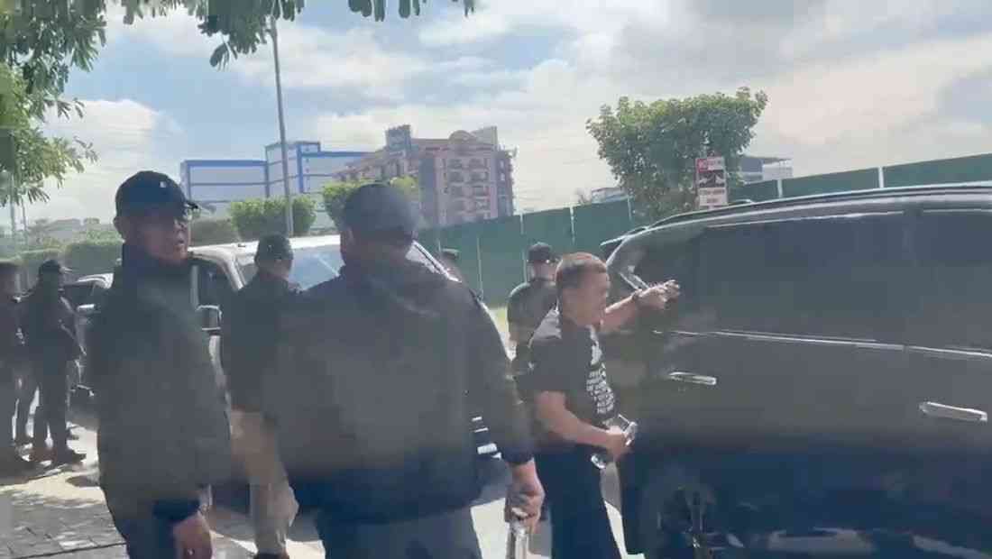 ‘Ex-marines’ return to NBI office