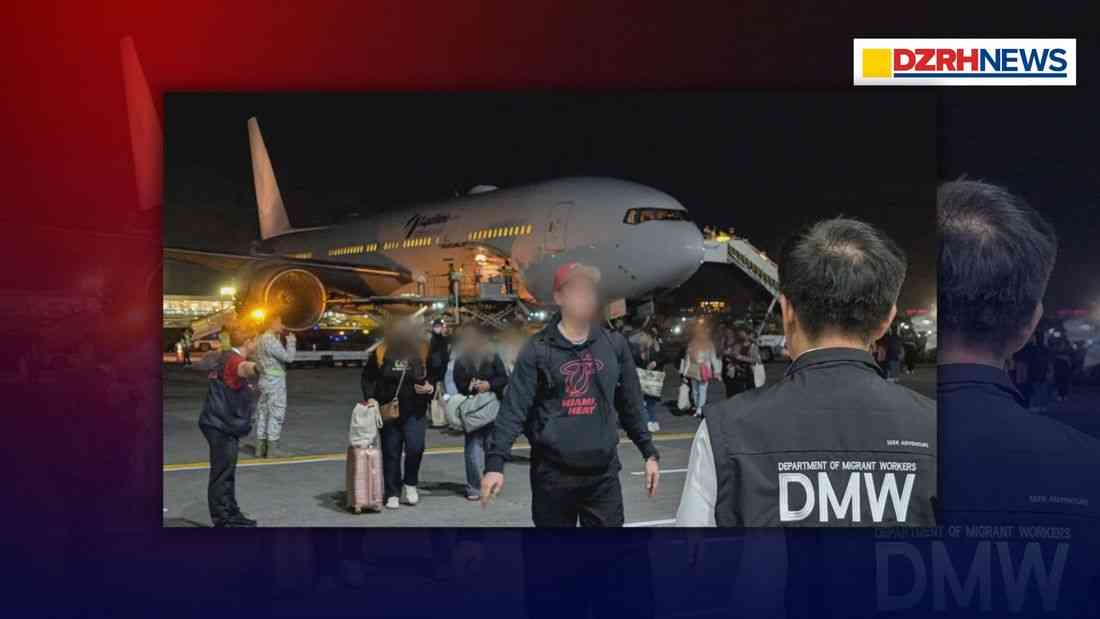 349 Filipinos arrive from UAE on fifth government repatriation flight