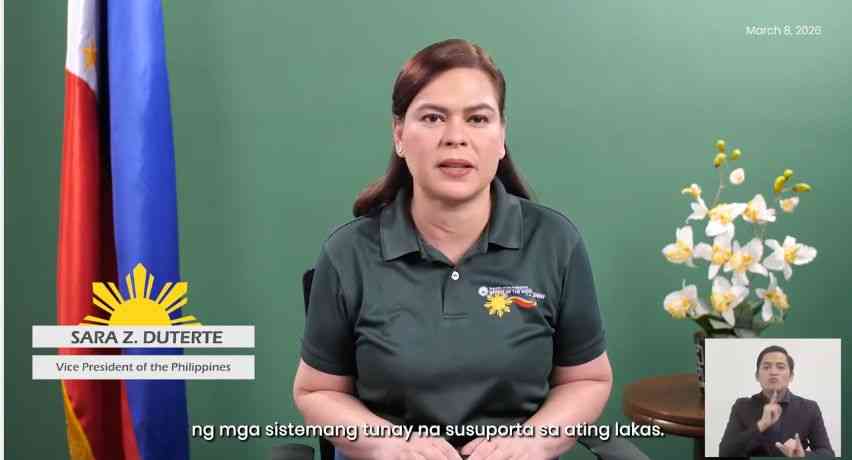 Duterte on National Women's Month: women rebuild lives and communities, calls for real support