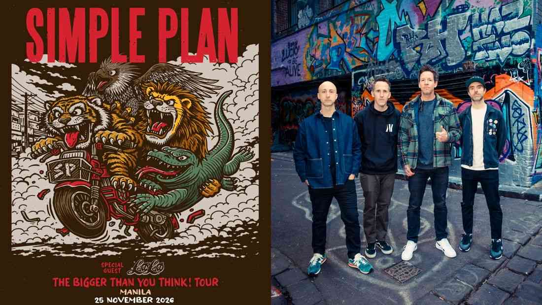 Simple Plan to stage Manila return with 2026 ‘Bigger Than You Think!’ tour
