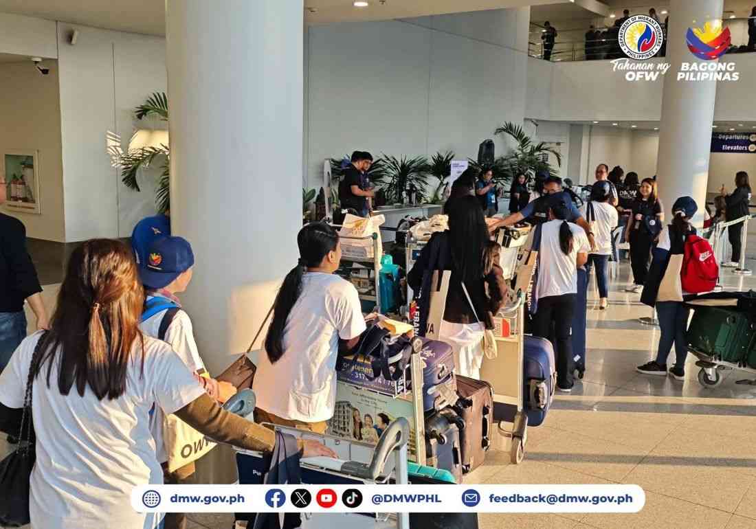 25 OFWs from Israel, Lebanon safely return to PH — DMW
