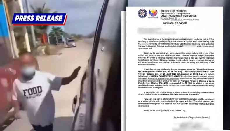 Vlogger, driver face LTO sanctions over viral gas station incident; license suspended, vehicle alarmed