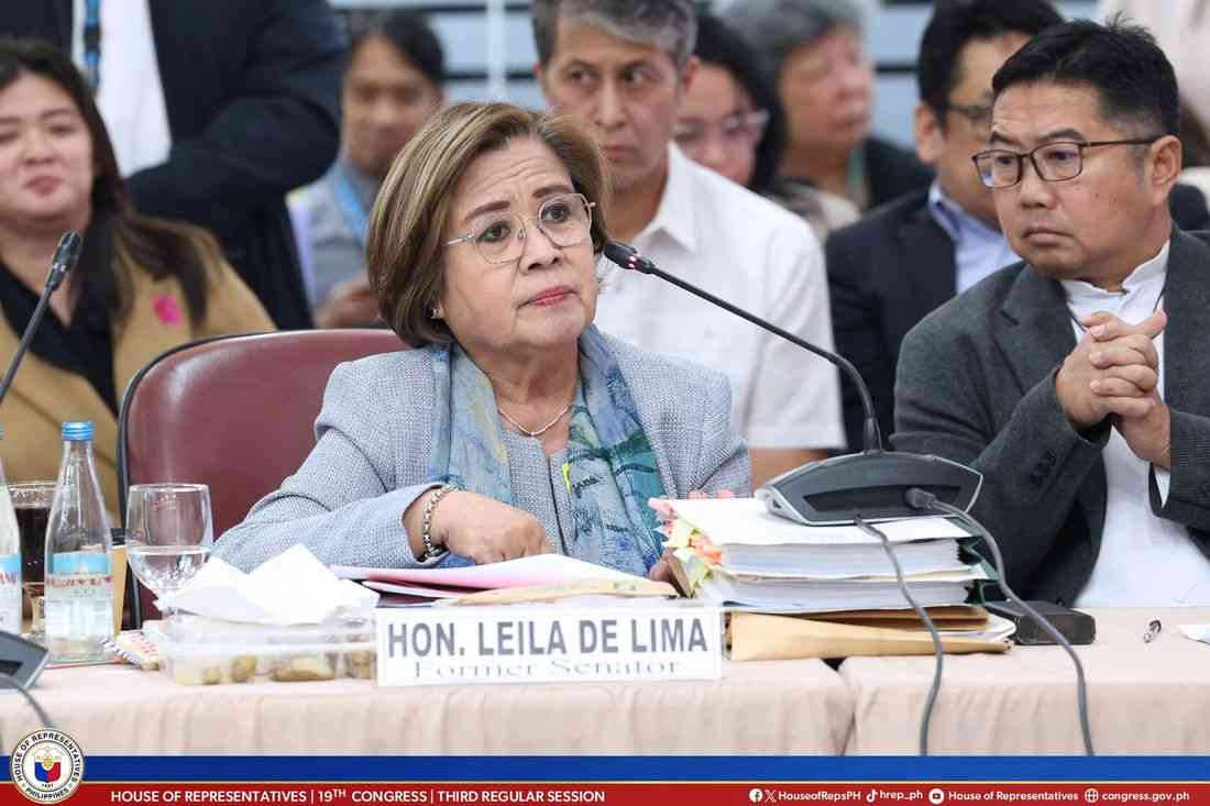 De Lima on planned raps by VP Sara’s husband vs lawmakers, AMLC, BSP:  'Halatang-halata na nababahag ang buntot nila'