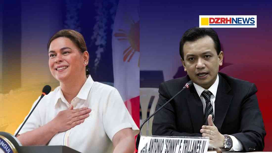 VP Sara hits Trillanes, alleges political machinery behind bank claims