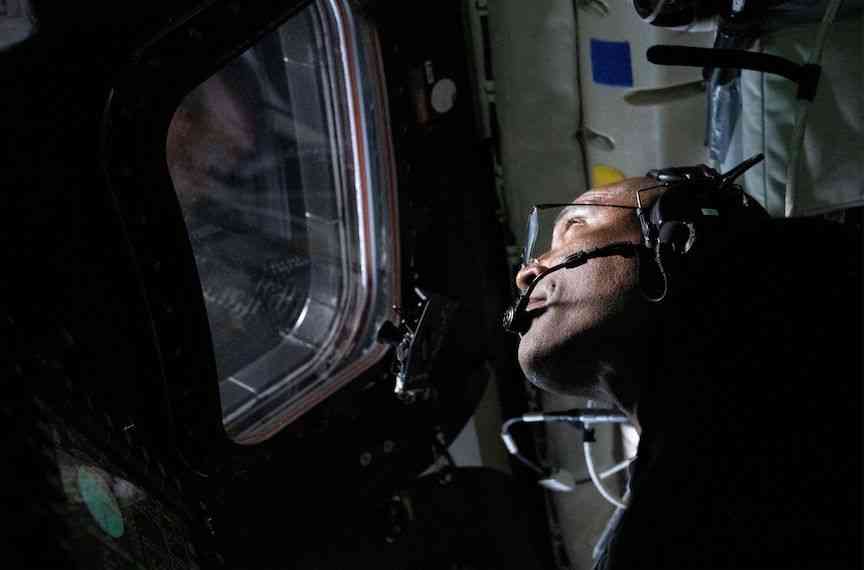 Circling the moon, a Black astronaut inspires millions