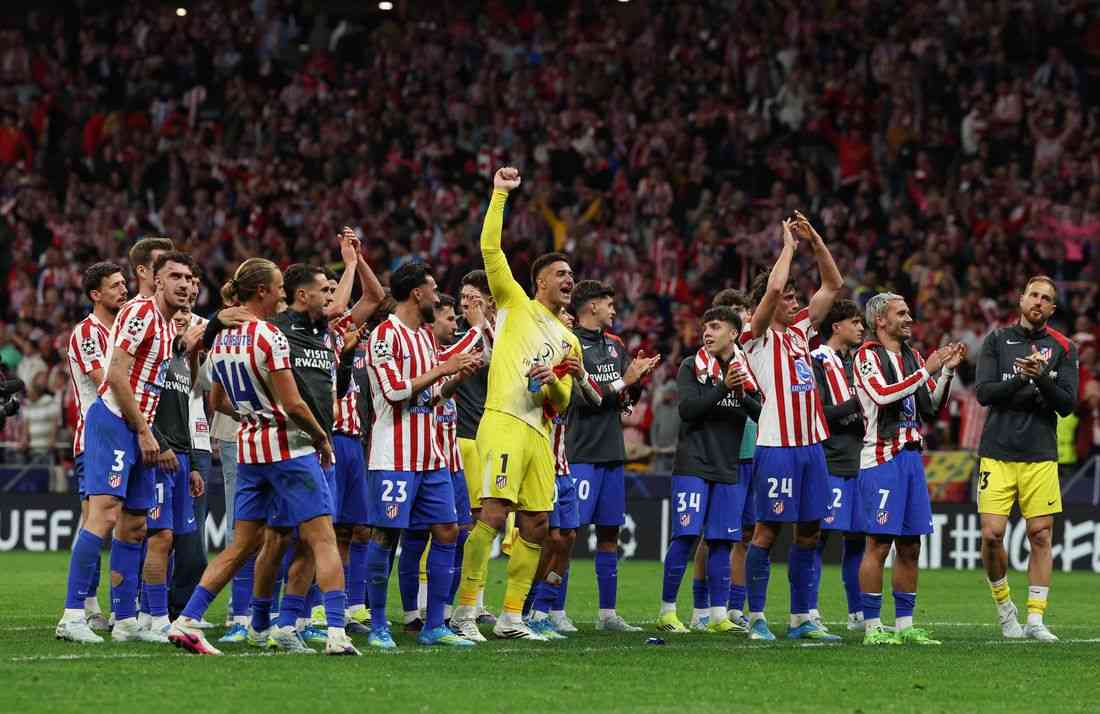 Soccer-Atletico survive Barca scare to reach first Champions League semi in nine years