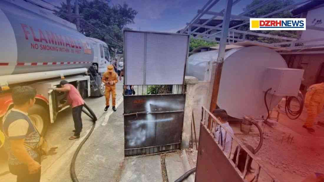 10,000 liters of illegally stored fuel in Quezon City to be donated to fire volunteers