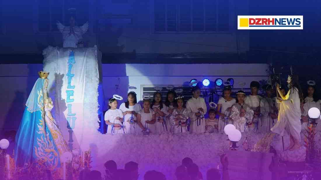 ALLELUIA!: Faithful celebrate Easter Sunday with traditional 'Salubong' in Quezon City