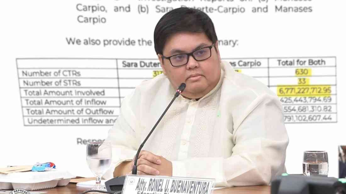 AMLC flags ₱6.7 billion in ‘suspicious’ transactions linked to Sara Duterte, spouse