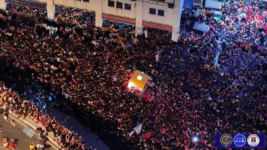 Devotees join Good Friday procession of Jesus Nazareno