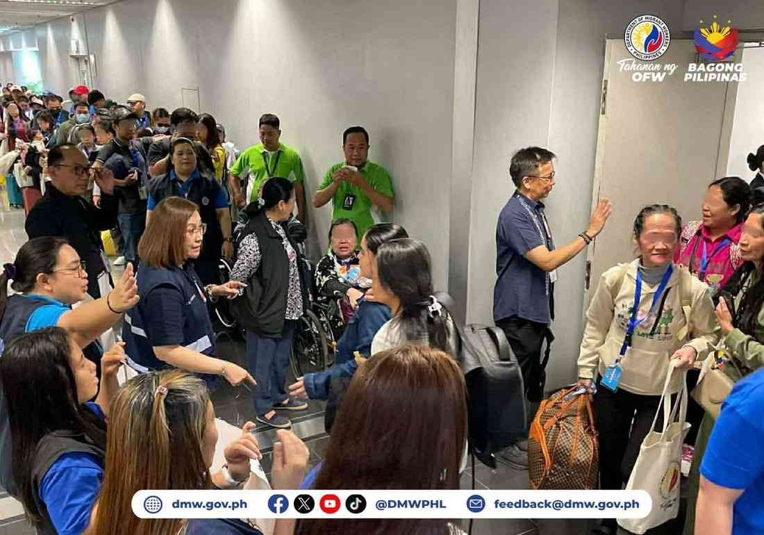 DMW: 154 Filipinos from Kuwait back in PH
