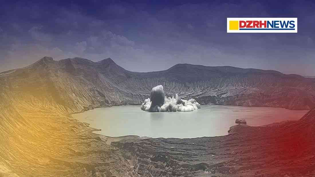 Minor phreatomagmatic eruption recorded at Taal Volcano