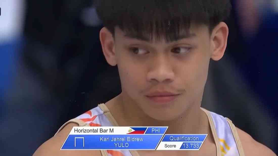 Eldrew Yulo bags Top 8 finish in horizontal bar to wrap up senior debut series