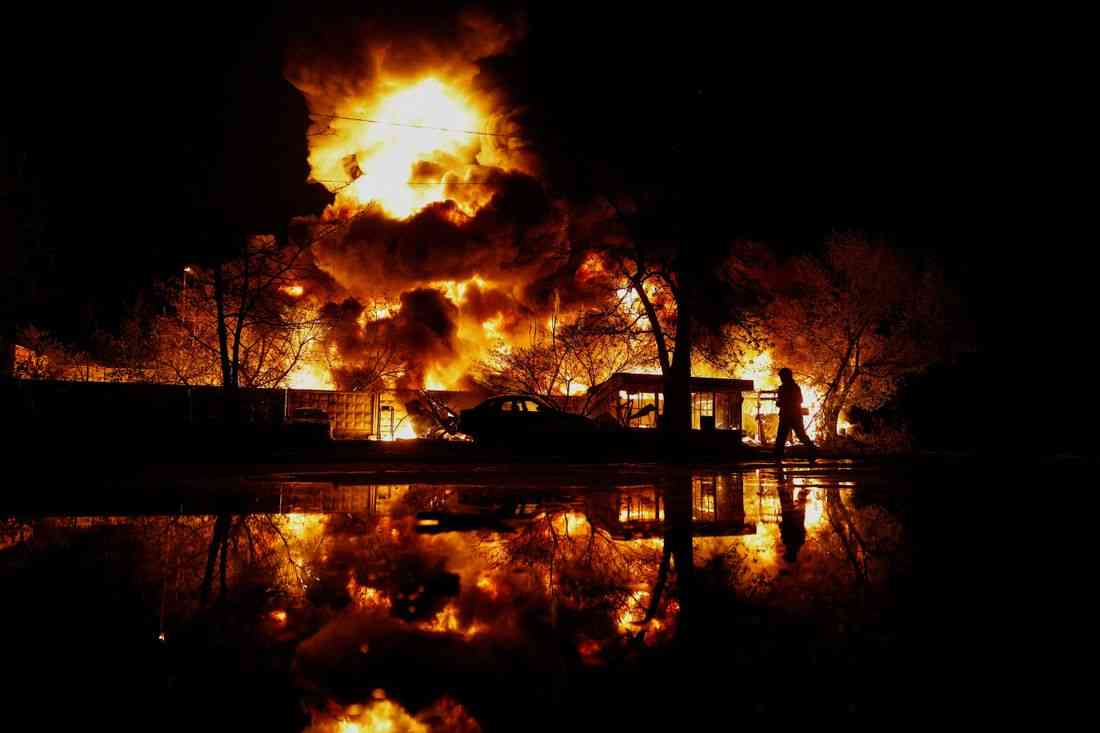 Russian missiles hit Kyiv other Ukrainian cities, three dead