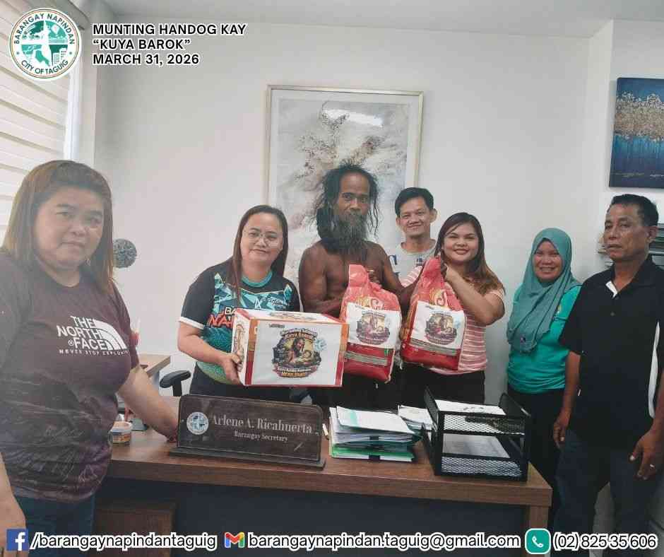 Beggar discovers infant in trash, brings it to Taguig health center