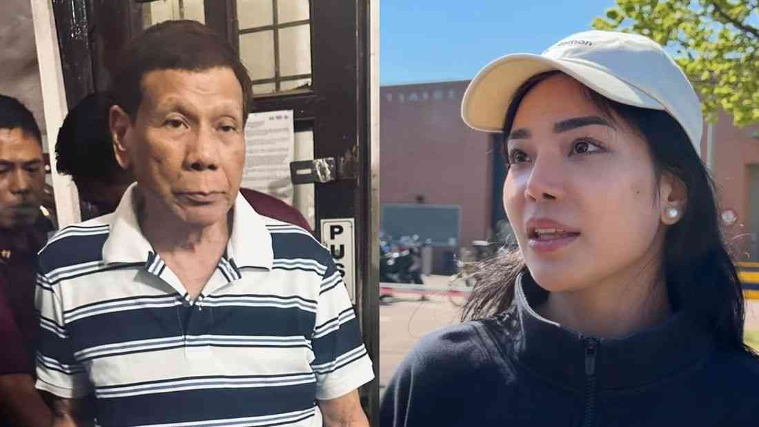 Kitty Duterte on father’s condition in ICC detention: ‘He’s just doing normal things’