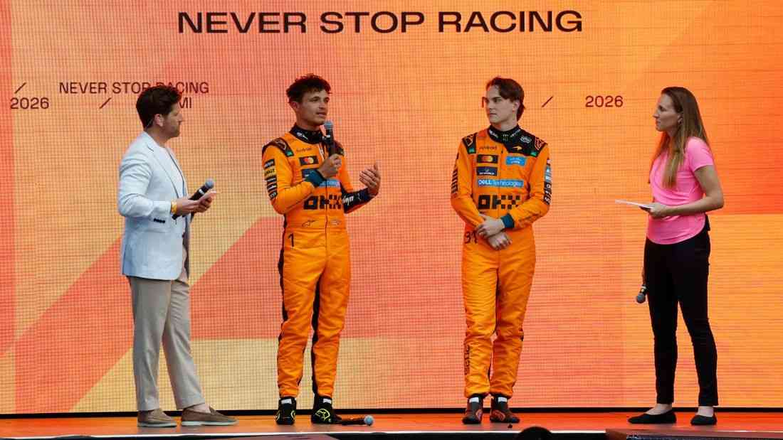 Motor racing-McLaren take F1 to the fans with Miami street show as 1,000th race looms